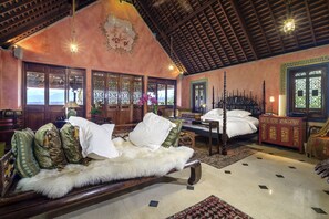 4 bedrooms, in-room safe, desk, iron/ironing board -  PURI NAGA TOYA BALI:  A Sanctuary of Simple Luxury  (Payangan - Ubud)