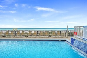 Indoor pool, outdoor pool