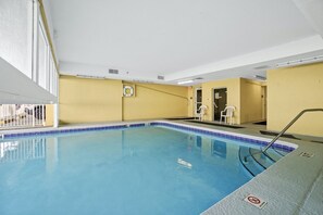Indoor pool, outdoor pool