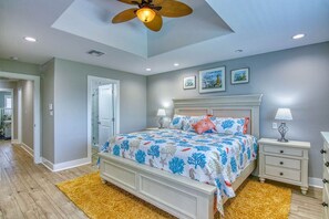 5 bedrooms, iron/ironing board, travel crib, free WiFi