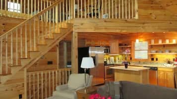 Smart TV, DVD player, books, stereo