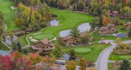 2bdrm sleeps 6. KING bed! Pool, Wifi, Fireplace, Steps to pink lift!