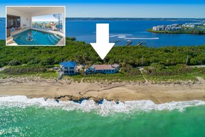 Private beach, sun-loungers, beach umbrellas, beach towels