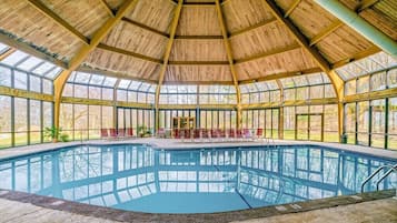 Indoor pool, a heated pool