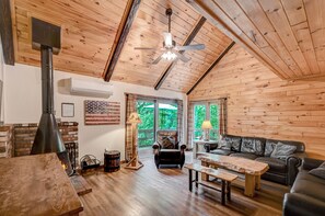 TV connectée, cheminée, jeux vidéo, Netflix