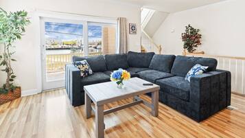 Smart TV, books, music library, video library