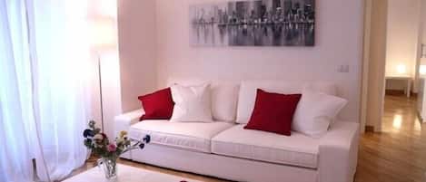 TV, DVD player, stereo