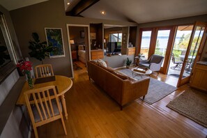 LED TV, Netflix, books, streaming services