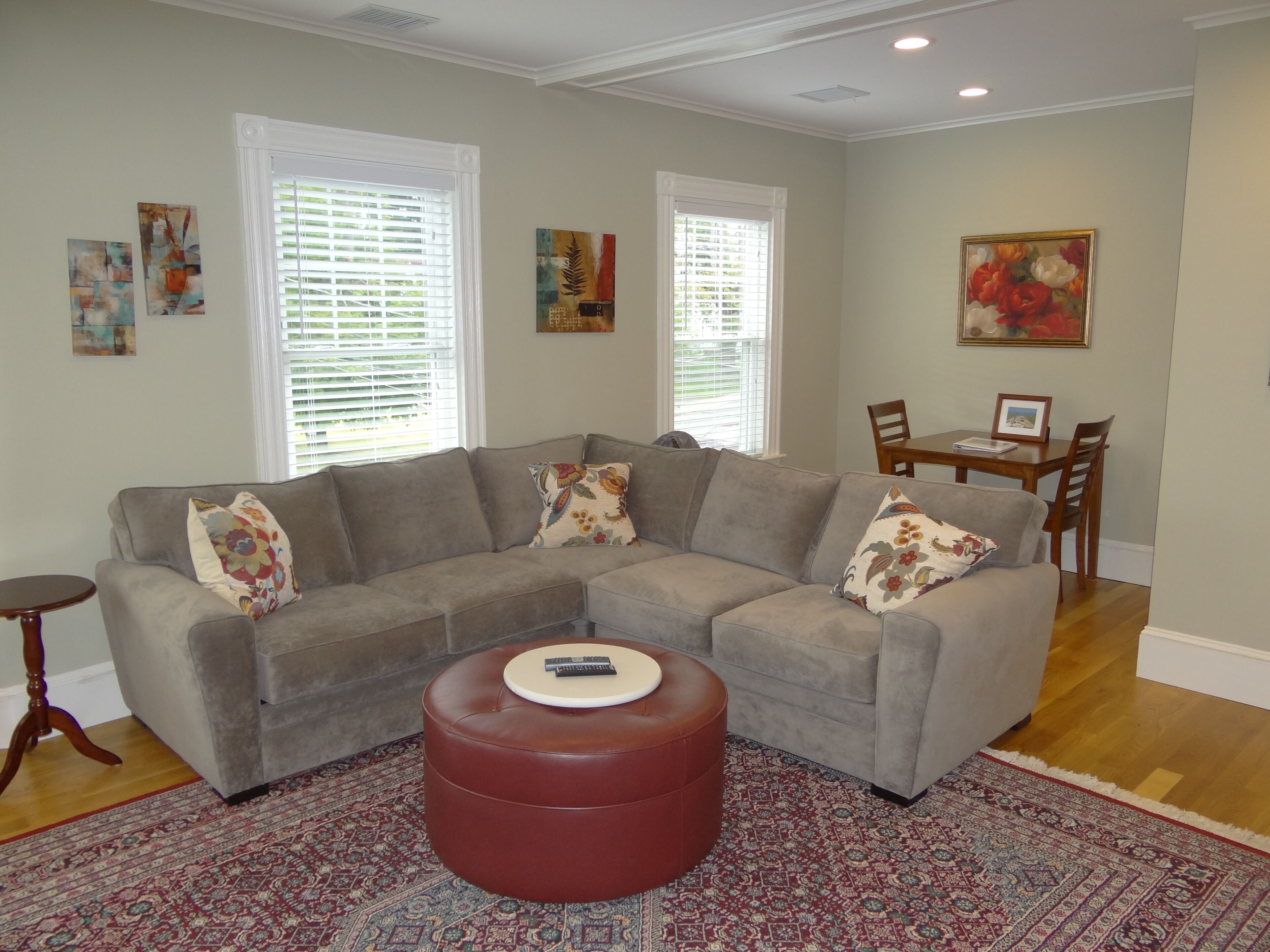 Large, luxurious, family friendly two level condo in the heart of Plymouth