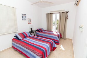 3 bedrooms, in-room safe, iron/ironing board, WiFi