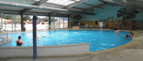 Piscine couverte, piscine extérieure