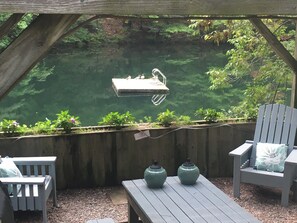 Property grounds - Waterfront Retreat on Mini "Golden Pond" 10 Miles Lake George (Lake Luzerne)