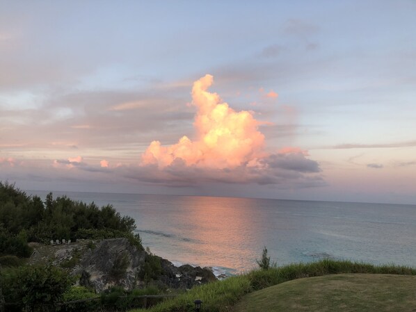 Am Strand, Liegestühle, Strandtücher