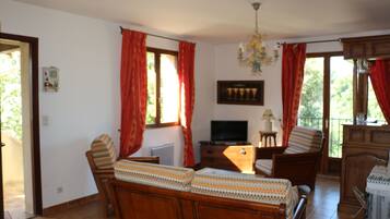 TV connectée, cheminée, jeux vidéo, baby-foot