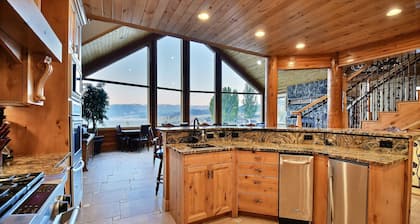 SCHÖNE LOG HOME, um Ihre Familie und Freunden zu genießen