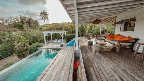 Villa zen dans quartier résidentiel