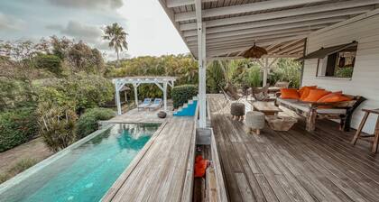 Villa zen dans quartier résidentiel