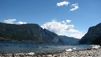 Ligstoelen, strandlakens