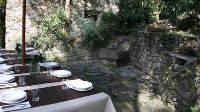 Ancient mill-Tuscany. PRIVATE POOL- near to CINQUE TERRE-barbecue-river-wifi