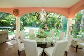 Restaurang utomhus