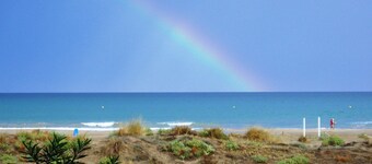 New Apartment with Large Terrace with Wifi at 200 mtrs. of the beach