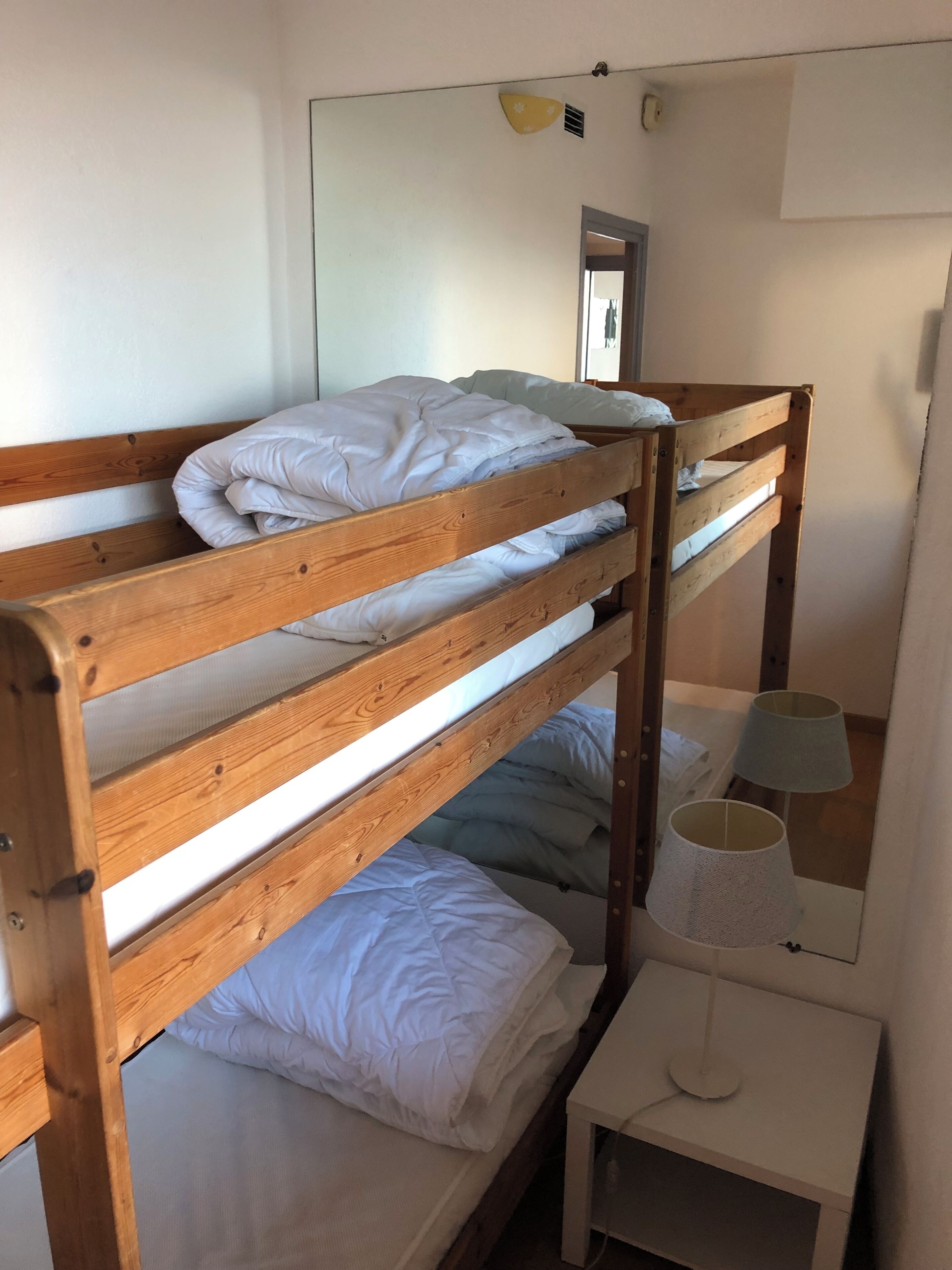 Iron/ironing board, travel cot, bed sheets, wheelchair access