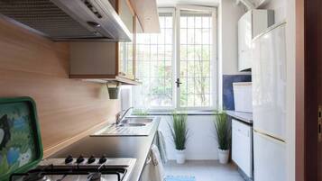 Kühlschrank, Ofen, Herdplatte, Geschirrspüler