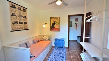 2 bedrooms, iron/ironing board, travel crib, free WiFi