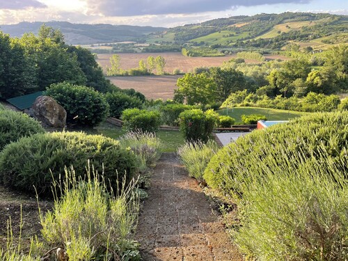 The red house on the roman arch with private pool all for you