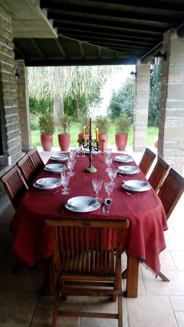 Restaurante al aire libre