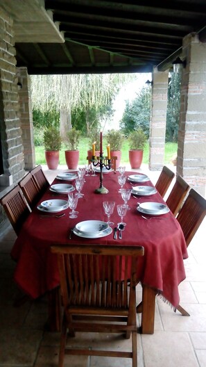 Restauration en plein air