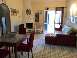 TV, fireplace, DVD player