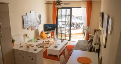 Club Tenerife Los Diamante 1 Bed Lovely Huoneisto Parveke Seaview Los Cristianos