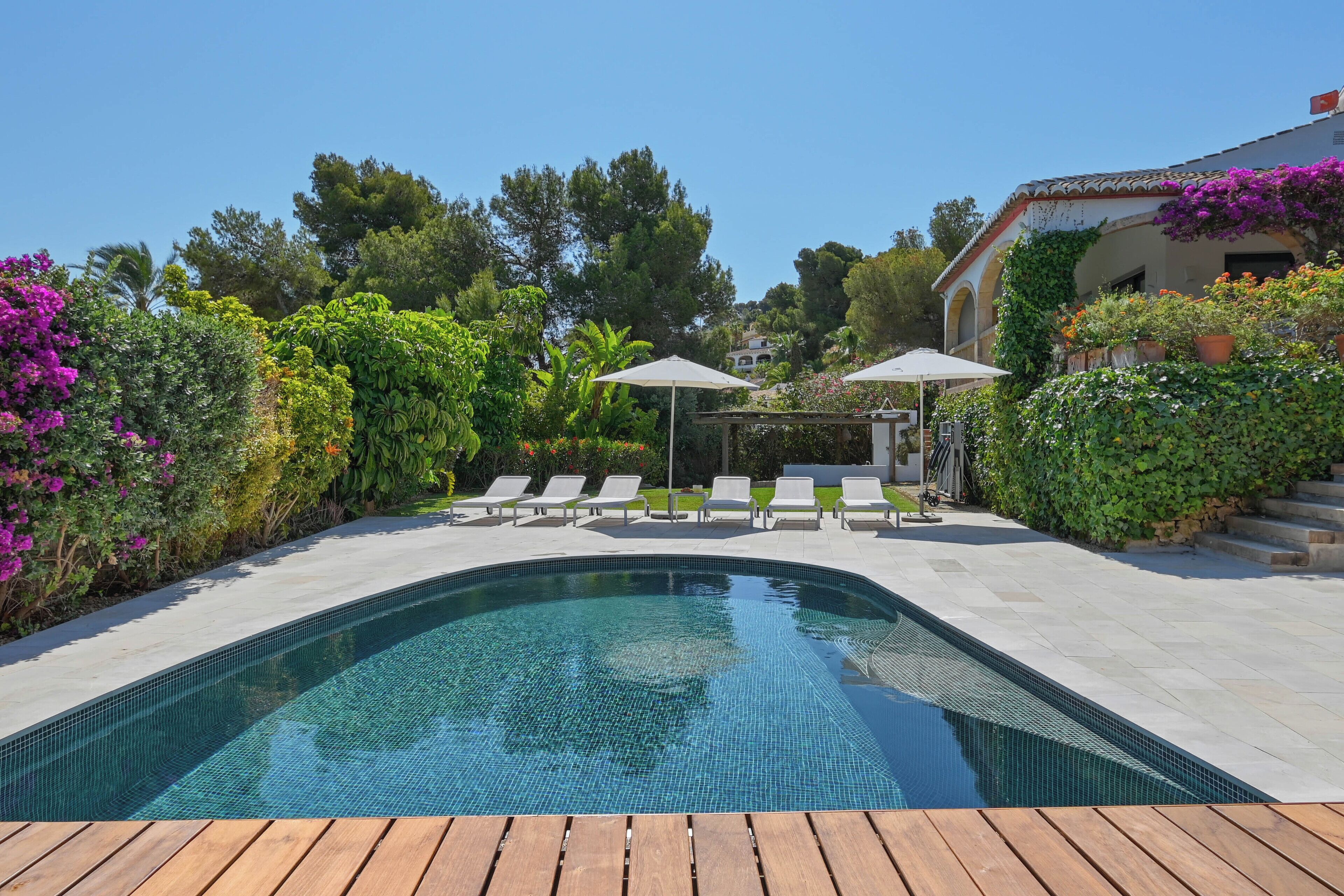 Außenpool, beheizter Pool