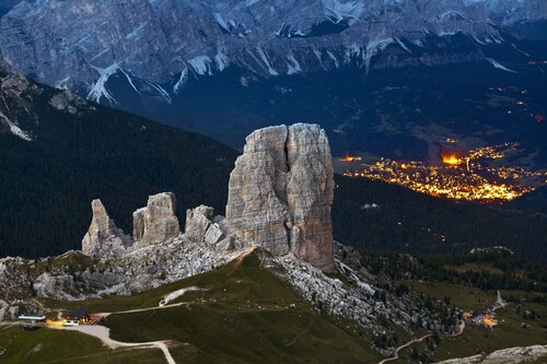 Spacious penthouse at d'Ampezzo Cortina, the pearl of the Dolomites