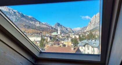 Spacious penthouse at d'Ampezzo Cortina, the pearl of the Dolomites