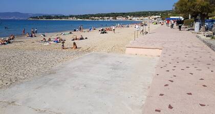 Appartement 36 m2 dans petite résidence calme et plage de sable fin à 200m