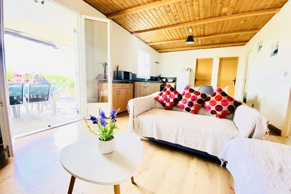 Vue depuis l’hébergement