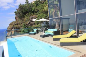 Una piscina riscaldata