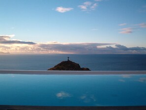 Una piscina riscaldata