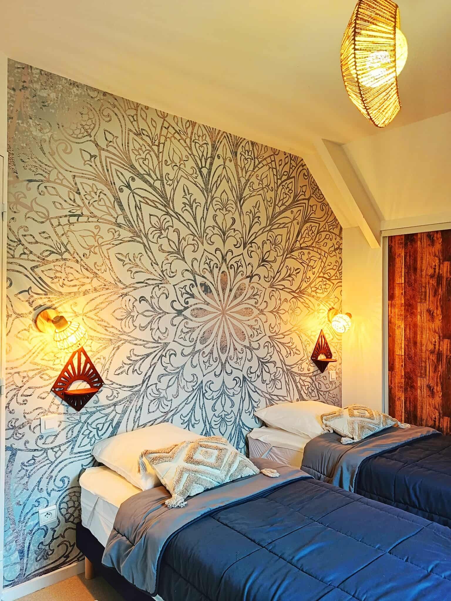 3 間睡房、熨斗/熨衫板、可攜式嬰兒床、免費 Wi-Fi