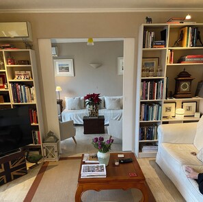 Smart TV, books, music library