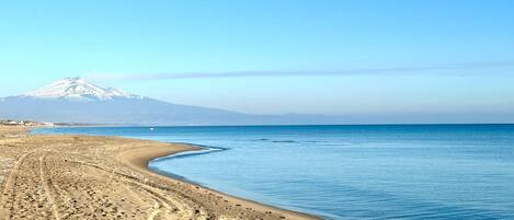Sun loungers, beach towels