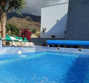 Una piscina climatizada