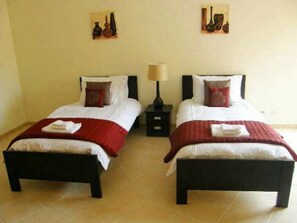 2 bedrooms, iron/ironing board, travel crib, WiFi