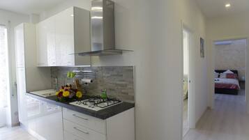 Réfrigérateur, four, plaque de cuisson, lave-vaisselle