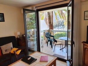 TV, DVD player - Near the Croisette by foot very beautiful 2 rooms 3 stars (Cannes)