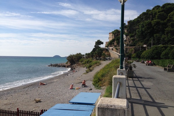 Am Strand, Strandtücher