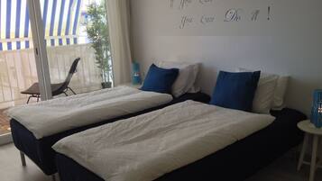 2 bedrooms, iron/ironing board, travel crib, free WiFi