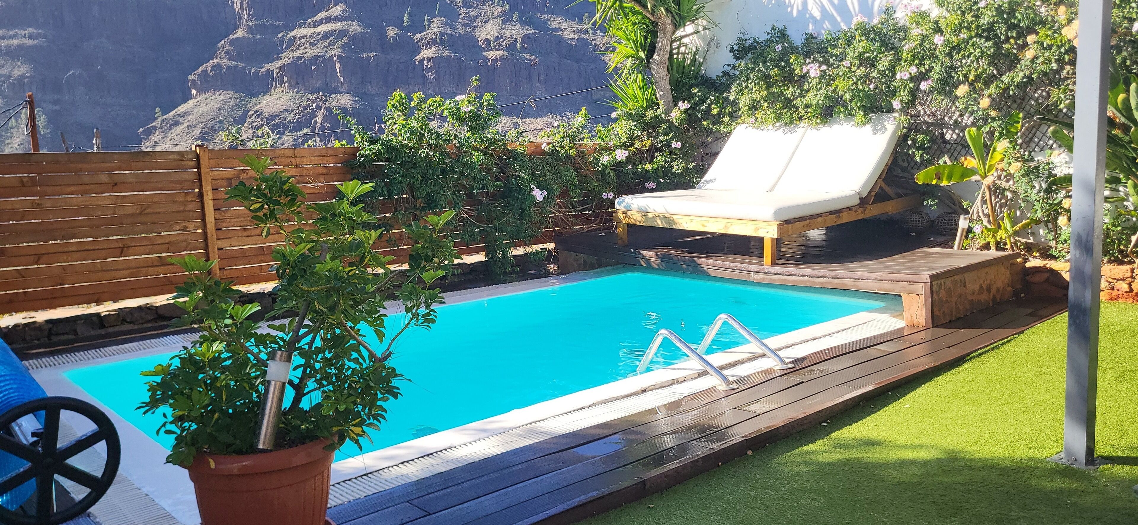 Una piscina climatizada